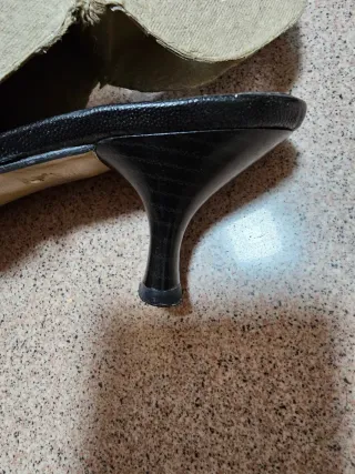 Sandalias Verano Tiras Cruzadas Negras