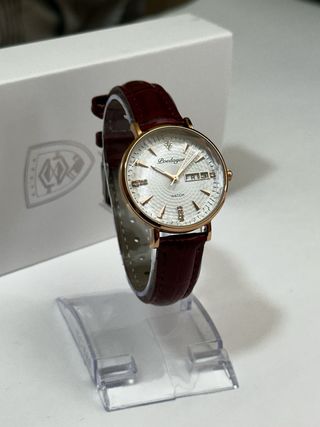 Reloj Poedagar Elegante Mujer Oro Rosa