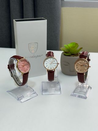 Reloj Poedagar Elegante Mujer Oro Rosa