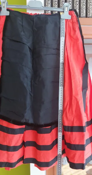 Falda Regional con Delantal