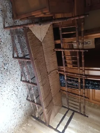 Banca antigua de madera