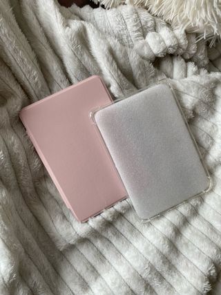 Fondine rosa e trasparenti