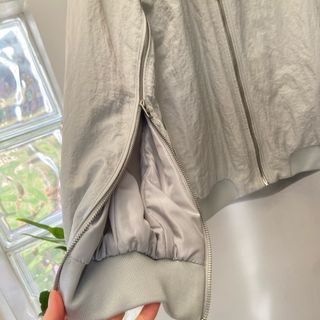 Chaqueta Zara Bomber Gris