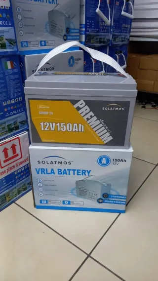 Batteria Gel Solatmos 12V 150Ah VRLA