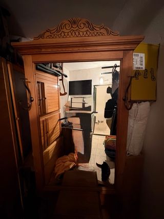 Mueble de entrada de madera