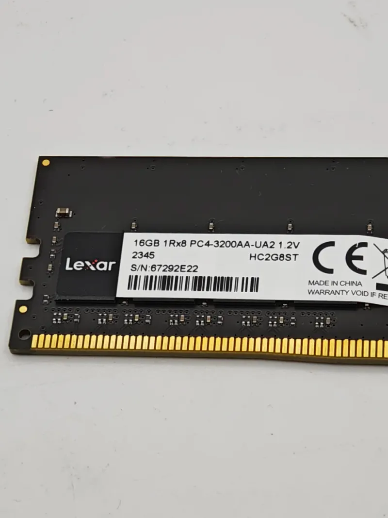 Lexar DDR4 16GB 3200MHz Memoria RAM afbeelding 3