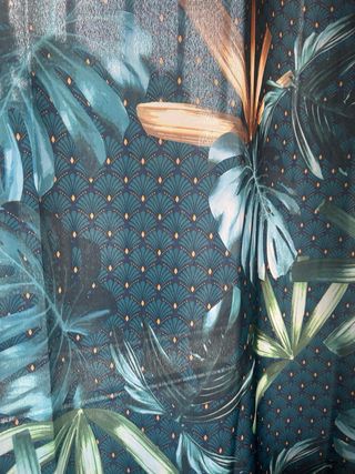 4 Cortinas Estampadas y 2 Blancas