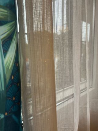 4 Cortinas Estampadas y 2 Blancas