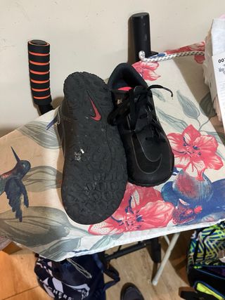 Botas de fútbol Nike Phantom Niño Negras