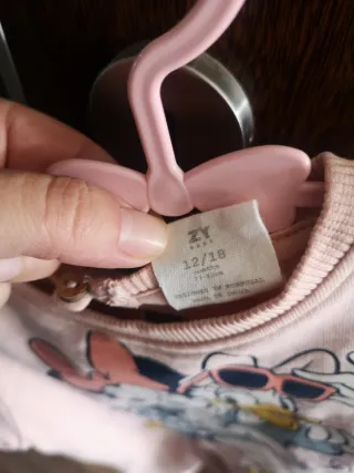 Vestido Minnie e Daisy Rosa