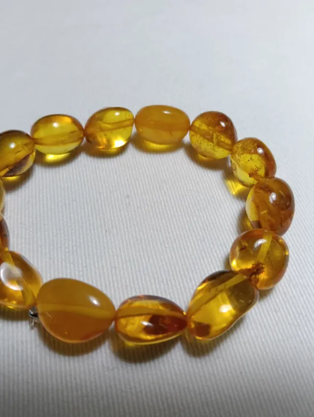 Pulsera Ámbar Báltico Natural