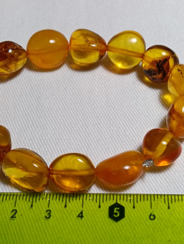 Pulsera Ámbar Báltico Natural