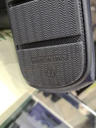 Mocassini uomo vera pelle blu tg. 44