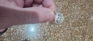 Anillo de plata con circonitas