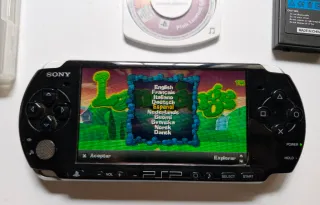 Consola Sony PSP Negra + Accesorios