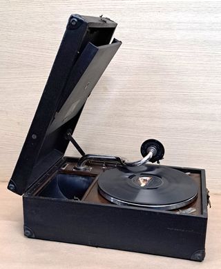 Gramófono Maleta La Voz de su Amo