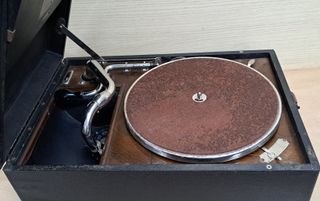 Gramófono Maleta La Voz de su Amo