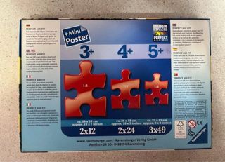 Lote de 2 puzzles de Frozen y Gormiti