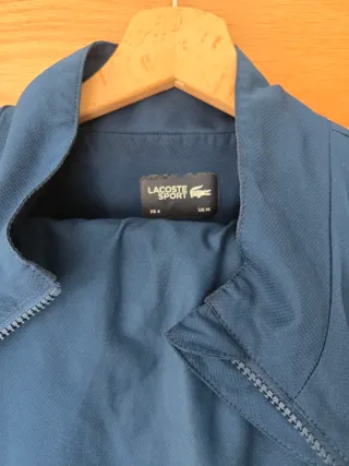 Chandal Lacoste Azul y blanco