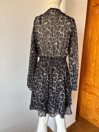 Vestido Morgan Estampado Animal Talla 38
