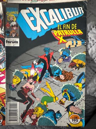 Lote 4 Cómics Excalibur