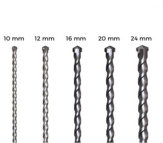 Juego Brocas SDS-Plus 600mm