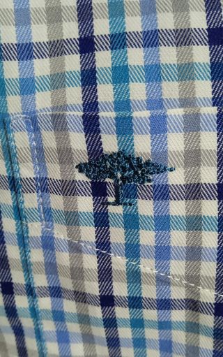 Camisa Fynch-Hatton cuadros azul M