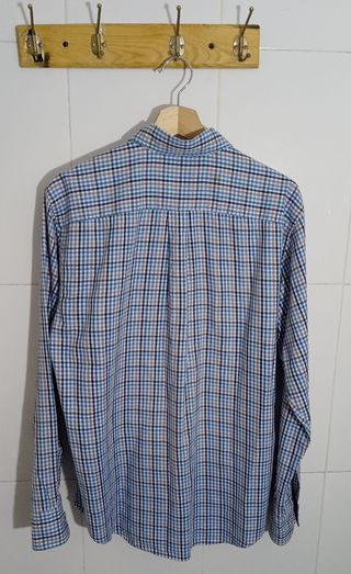 Camisa Fynch-Hatton cuadros azul M