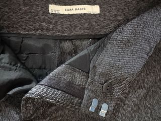 Traje Zara Gris Marengo Talla L
