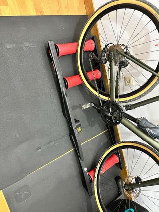 Rodillo de rulos para bicicleta