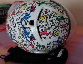Casco Shiro Talla S Blanco