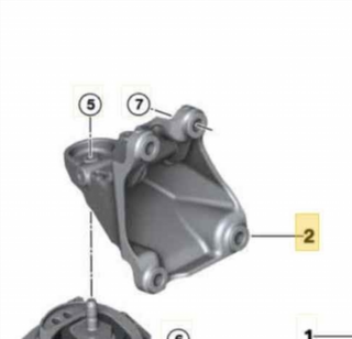 22116859416 SOPORTE MOTOR DERECHO BMW SERIE 3 LIM