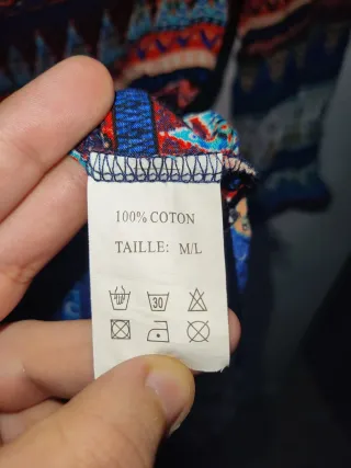 Vestido estampado Lilie Rose Talla M/L