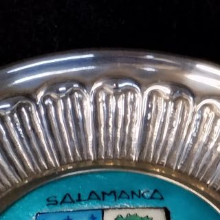 CENICERO ESCUDO DE SALAMANCA PLATA