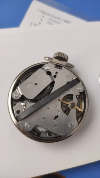 Reloj de bolsillo Westclox Bull's Eye NOS