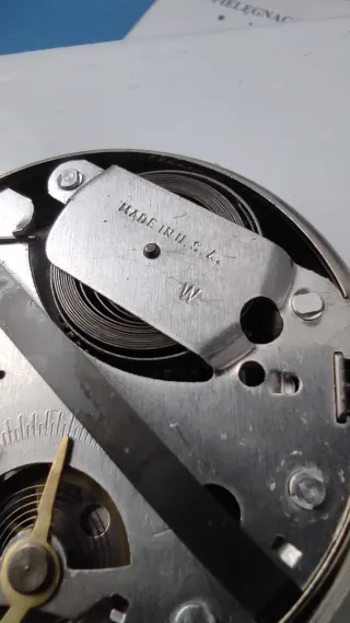 Reloj de bolsillo Westclox Bull's Eye NOS