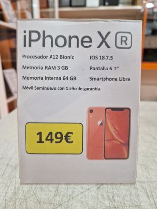 iPhone XR 64GB Rosso Seminuovo