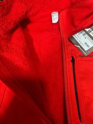 Chaqueta Quechua Roja Talla XL