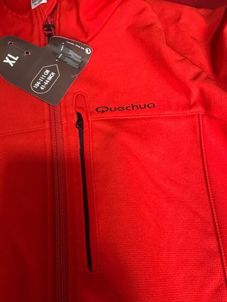 Chaqueta Quechua Roja Talla XL