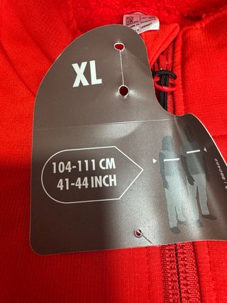 Chaqueta Quechua Roja Talla XL