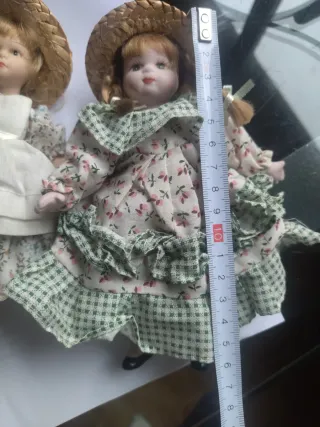 3 Bambole di Porcellana