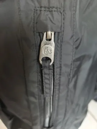 Giubbotto Cotton & Silk Uomo Nero Tg M, nuovo