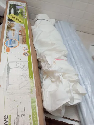 Carpa Desmontable AKTIVE 300x300x250 Blanca