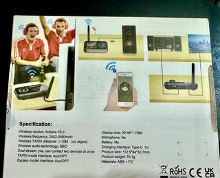 Transmisor Receptor Bluetooth 5.3