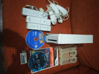 Consola Nintendo Wii Blanca Completa