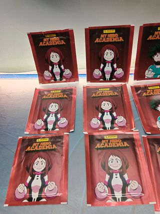 20 sobres nuevos My Hero Academia panini