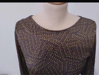 Vestido midi Trucco estampado