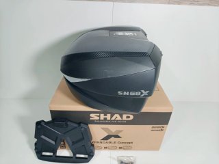 Nuevo!! Baúl Shad SH58X Top Case Maleta cofre moto