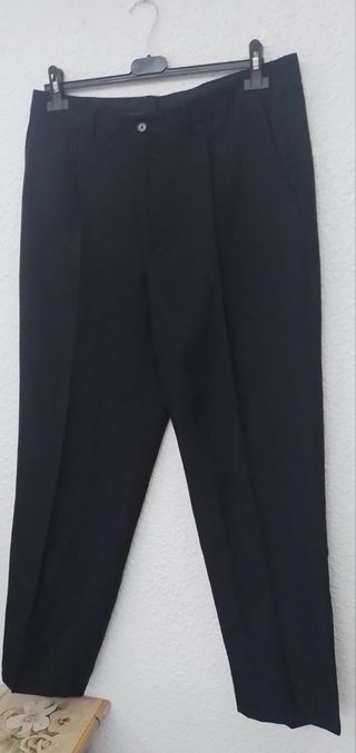 Traje Sastre Negro Raya Diplomática - T46/XL