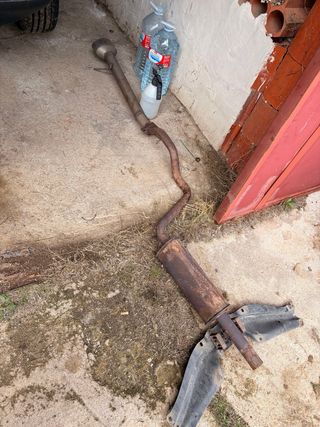 Tubo de escape Seat León 1  Ultimo tramo repto